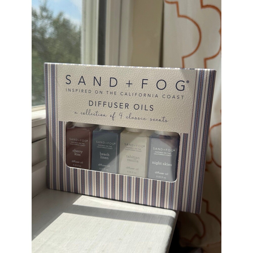 Sand and fog diffuser oils set 4 x 10 ml (0.33 oz)